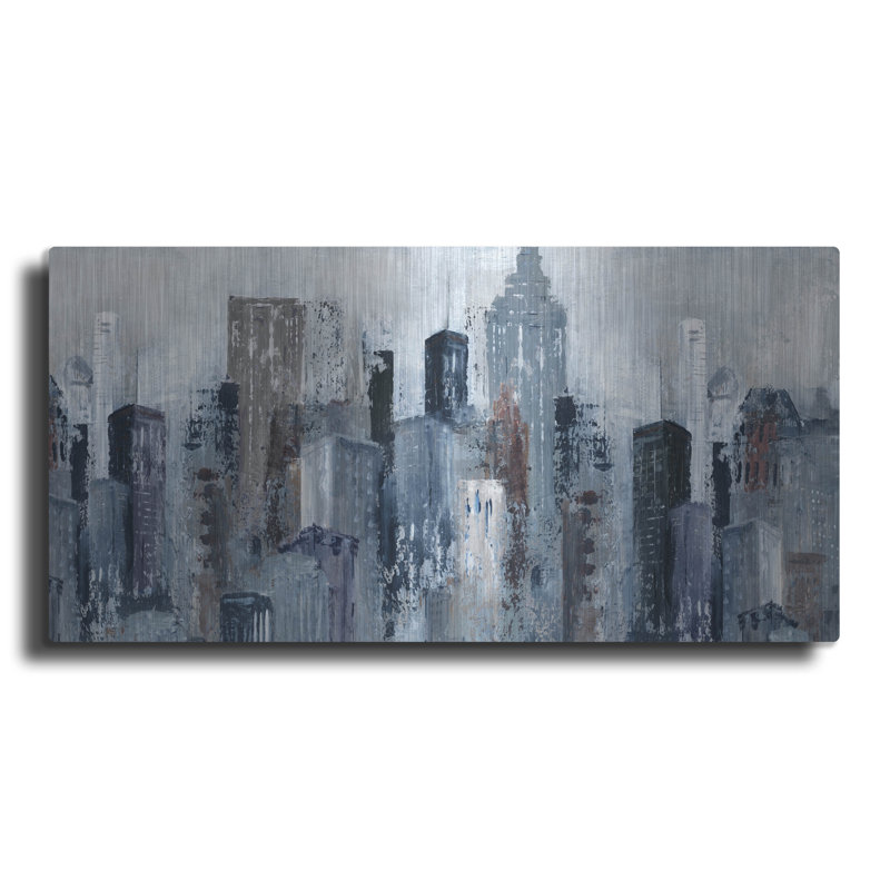 «City Mood» par Carol Robinson, H 12 po x l 24 po