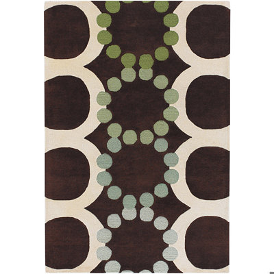 Avalisa Brown/White Area Rug