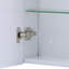 Azpeitia 45mm W 60mm H Surface Frameless Medicine Cabinet Mirror 2 Adjustable