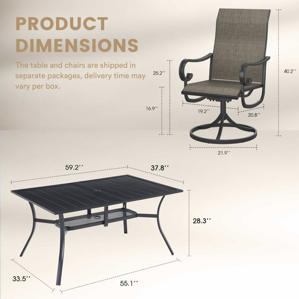 Dimensions du produit