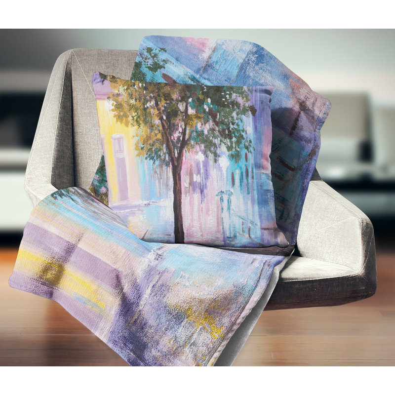 Coussin paysage, 16 po x 1 po, Carré