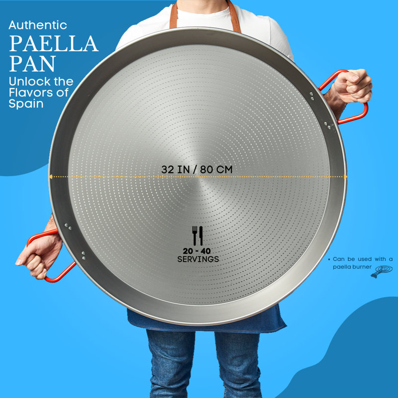 Poêle à paella Garcima, 32 po