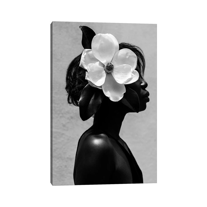 Magnolia by Gregory Prescott - Print on Canvas, 20.32 cm H x 30.48 cm W, Wrapped Canvas