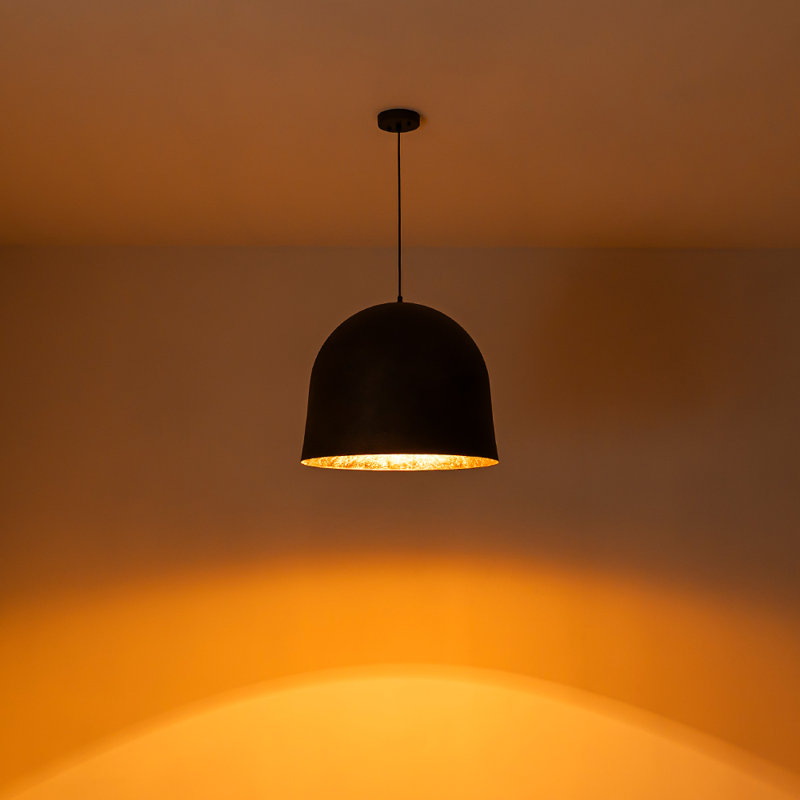 1-Light Oversized Dome Pendant