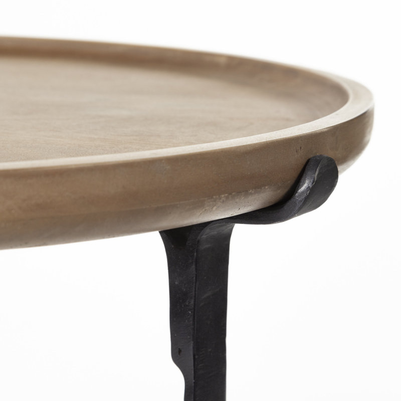 Solid Wood Nesting End Table