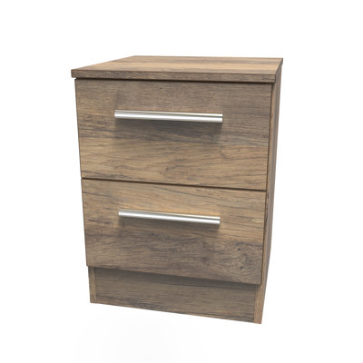 Fully Assembled Ratzlaff Manufactured Wood Bedside Table