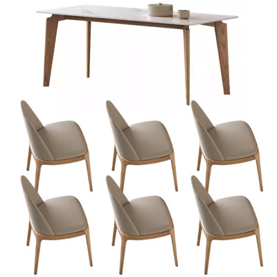 Ensemble de table de salle à manger Simple Rock Durable