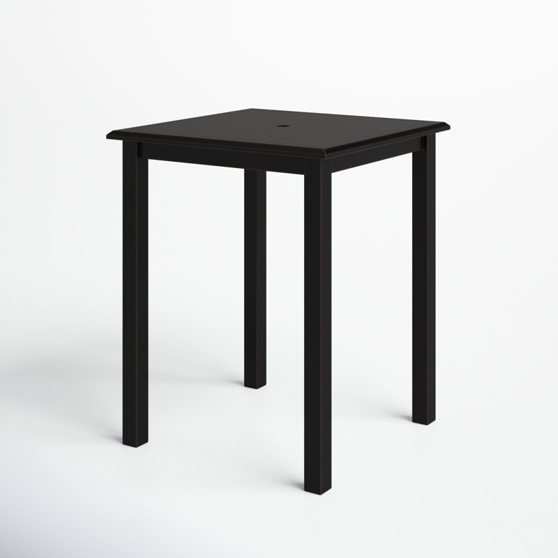 Currier 36'' Aluminum Outdoor Bar Table