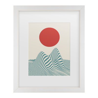 Œuvre encadrée «Bacheline Dean Dean Sun Dune»