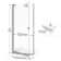 Armon 28" x 66" Pivot Framed Shower Door