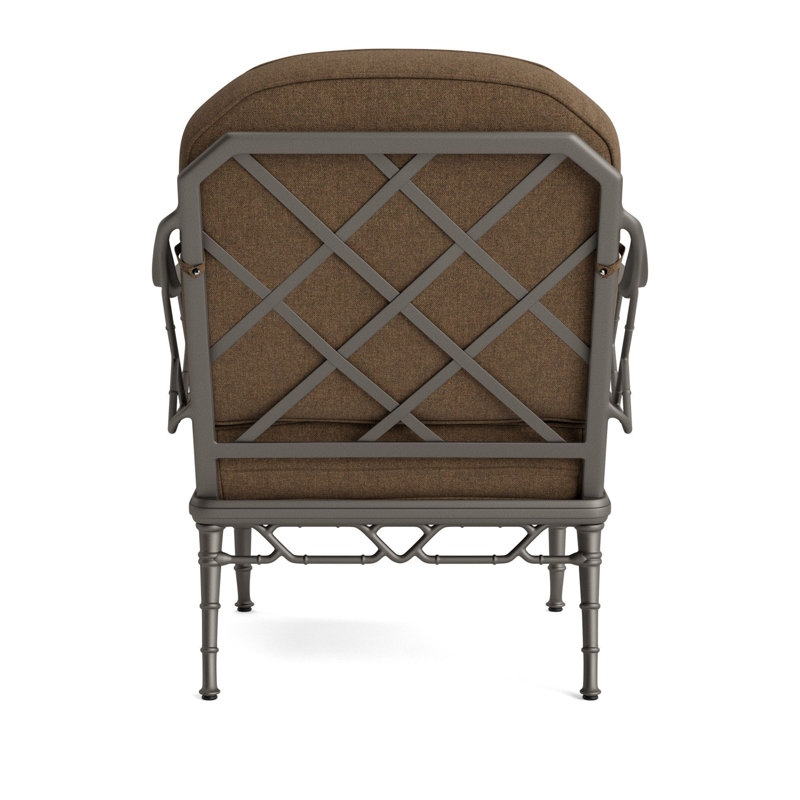Calcutta Outdoor Lounge Chair, Mica, Fusion Moccasian