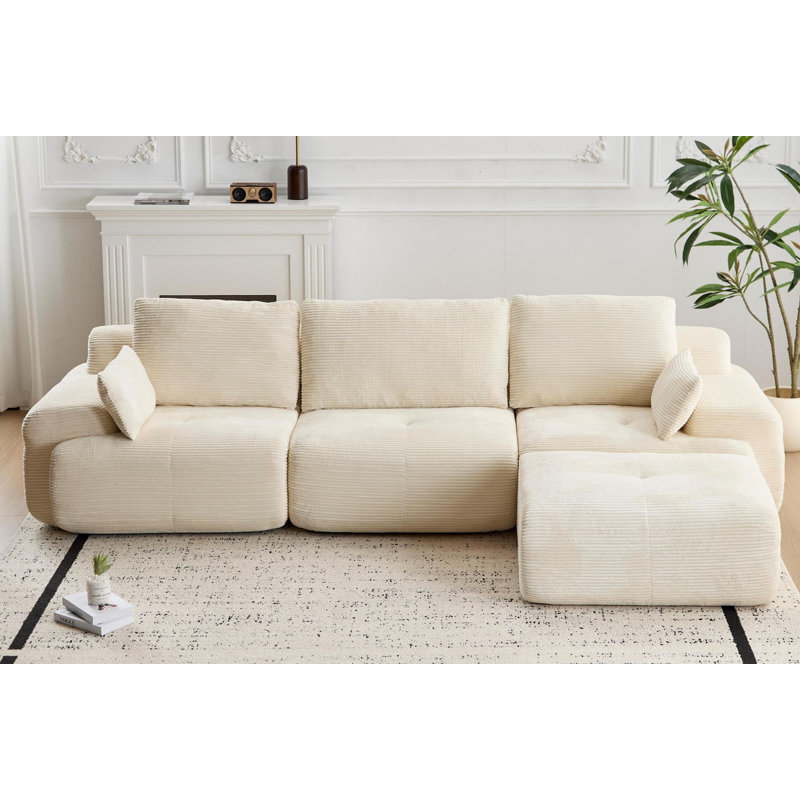 Canapé modulaire Boneless, Beige