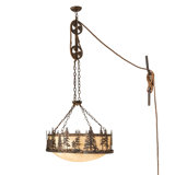 Lone Bear 6 - Light Pendant