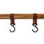 Aldwin 31.3" H x 31.3" W x 7.9" D Portable Outdoor Barbecue Wooden Storage Rack