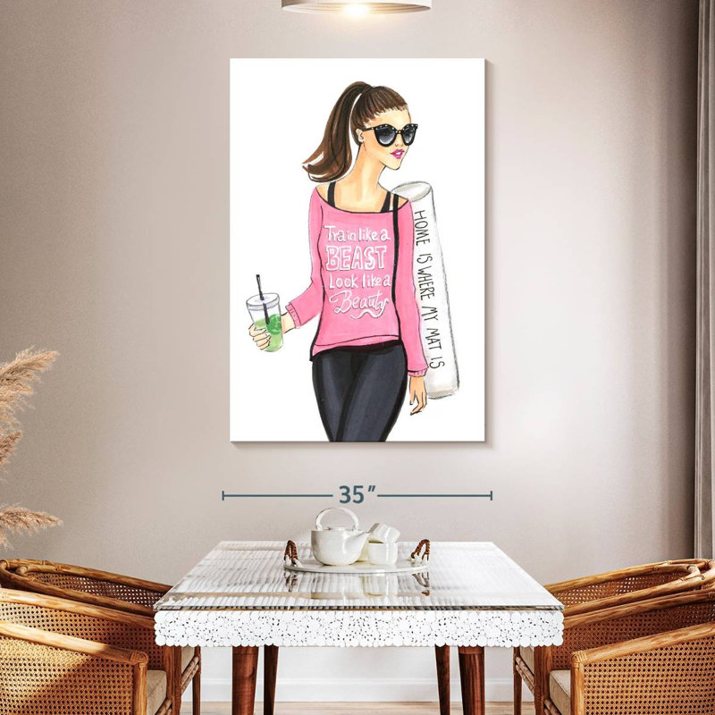Senne Yogi, 51" H x 34" W