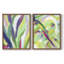 Impression encadrée V-Premium Bright Bright Abstraction - prête à être accrochée - aucun clou requis - aucun clou requis-1510787407-1510787411
