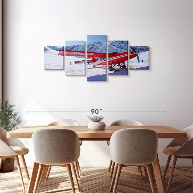 Airplane, 30" H x 68" W