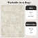 Washable Rug, Anti-Slip Abstract Area Rug, Stain Resistant Rugs for Living Room(Beige)
