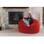 Fauteuil à billes - Fauteuil à billes rond rembourré en mousse à mémoire de forme avec housse amovible et lavable à la machine - Fauteuil à billes avec housse en microfibre douce - Plusieurs tailles et plusieurs tissus lavables à la machine-2127524636-2145937786