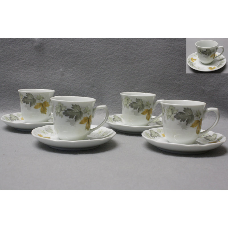 Stinson Porcelain Espresso Cup and Saucer