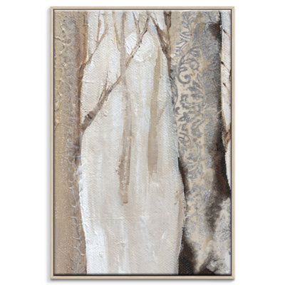 Moonlit Trees 1 by Karen Hopkins - Wrapped Canvas Print