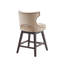 Preethi Swivel Counter Stool with Solid Wood Frame-1372973706
