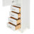 Amariani Solid Wood Linen Cabinet, Pre-assembled, 65"H x 20"W-968049370