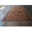 1800s Red Geometric Antique Central Asian Chinese Khotan Carpet 6'6" x 11'6" Rug