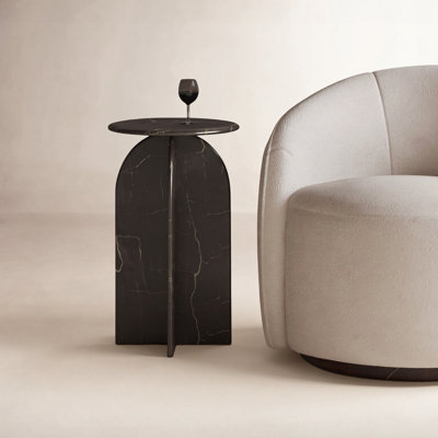 Aurelia Brown Accent Table