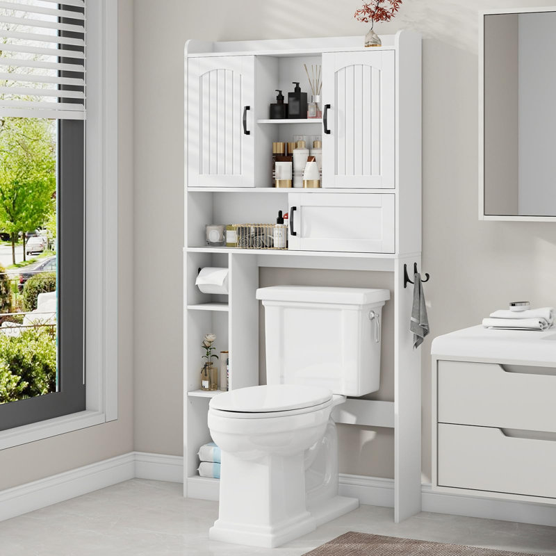 Armoire de rangement Farmhouse, Blanc