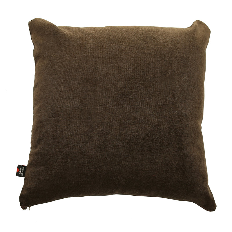 Mirador Square Throw Cushion, Brown, Medium