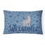 Coussin rectangulaire extérieur avec remplissage ukrainien levkoy chat Marquette