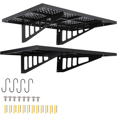 Heavy Duty 2-Pack Garage Wall Shelving