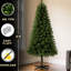 Arbre artificiel de 6 pi avec 490 pointes, support à 4 pieds, pour un décor de fête intérieur personnalisé dans un dortoir, installation manuelle classique, dortoir idéal pour Noël