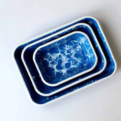 Elifle Enamelware Platter