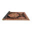 Tapis traditionnel rouge / noir Simonska-2011226472