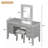 48" Vanity Desk with Mirror and Lights-1329415844