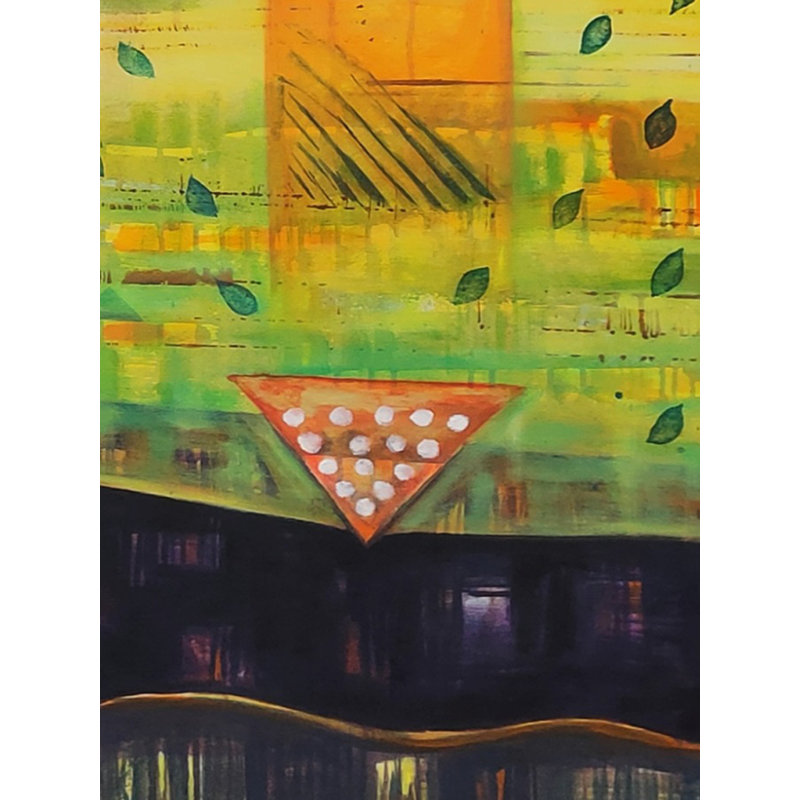 Le matin | Acrylique sur toile | Par Manik Das | Pour la décoration murale