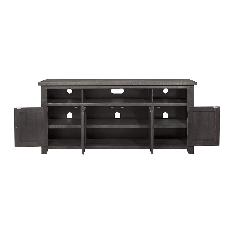 Meuble télé 65 po avec rangement Worden, Gris