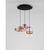 Futura Suspension 3 Multicolor 1 Matt Black 1 E26 Ul