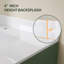 72 po Dosseret de meuble-lavabo Support pour meuble-lavabo de salle de bain Combo