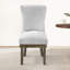 Chaise parsons rembourrée en lin beige-66619979-66619978
