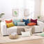 Ensemble de 2 housses de coussins décoratifs de Noël en velours de velours neutre en chenille de style européen pour canapé-lit-120933928-120933930