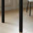 Black Rectangular Solid Wood Dining Table-1673156931