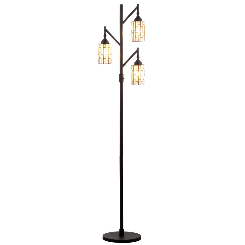 Osterberg 71'' Brown Tree Floor Lamp