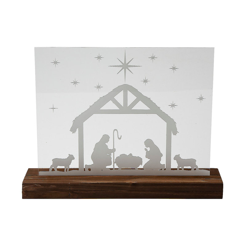Plaque de table en acrylique Fun Express