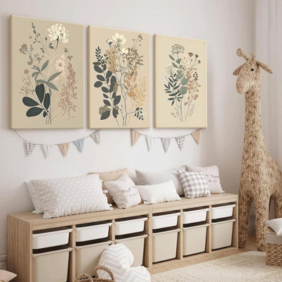 3 Piece Wrapped Canvas Print