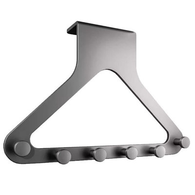 Door Hanger Corner Coat Rack For Bedroom No-Drill Wall Mounted Clothes Rack Side Cabinet Hat Rack
