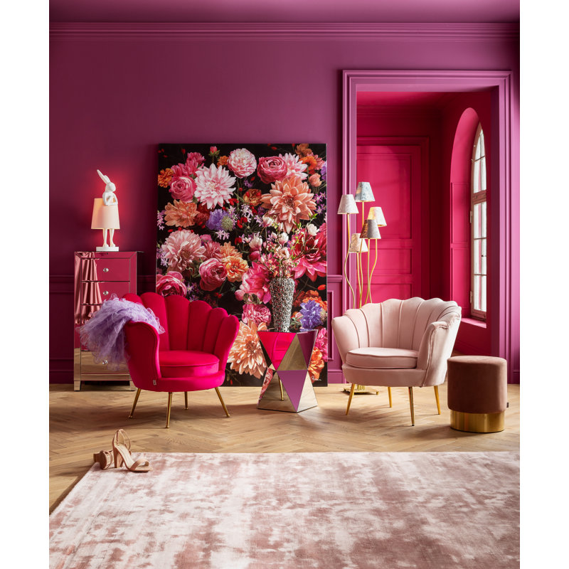 Flower Bouquet - No Frame Rectangle Print on Canvas, 200cm H x 140cm W x 3.5cm D