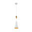 Bijoux White Pendant with Geometric Figure-984698694-984698689